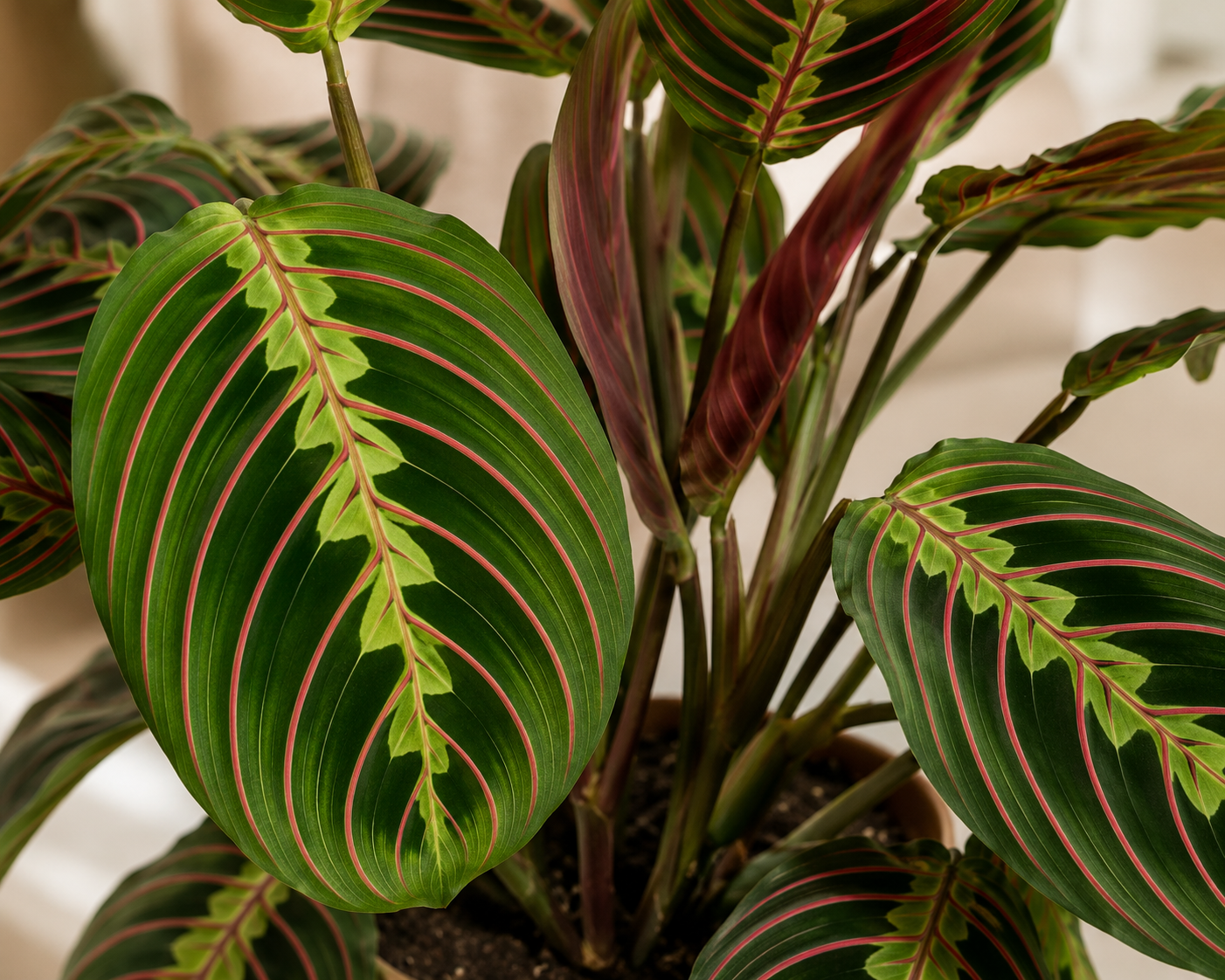 Dua Çiçeği (Maranta Fascinator)